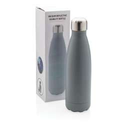 Vacuum insulated reflective visibility bottle