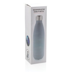 Vacuum insulated reflective visibility bottle