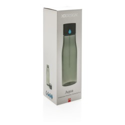 Aqua hydration tracking tritan bottle