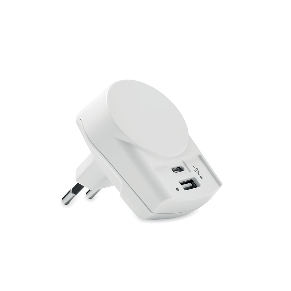 EURO USB CHARGER A/C adapteris