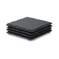 Puodelių padėkliukai "SLATE4"