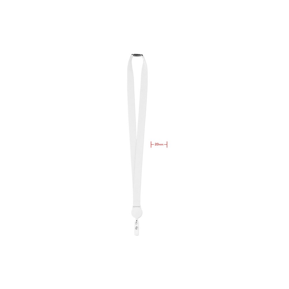 Kaklajuostė "ZIP LANYARD"