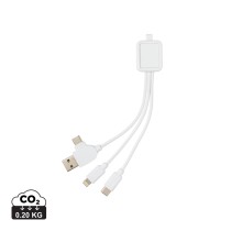 6-in-1 antimikrobinis įkrovimo laidas