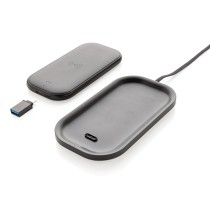 Wireless charging 5.000 mAh powerbank base