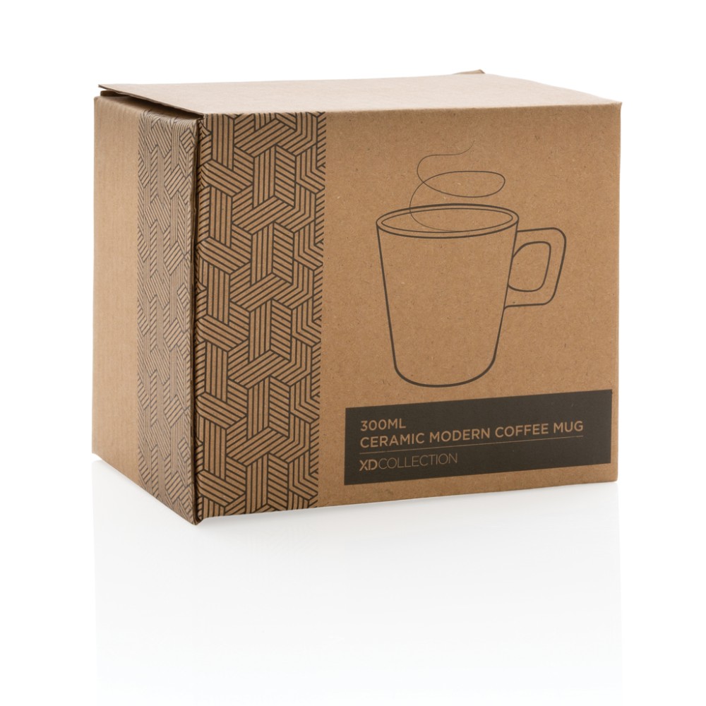Ceramic modern coffee mug
