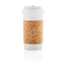 PLA 400ml can with cork sleeve