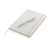 Antimicrobial A5 softcover notebook and pen set
