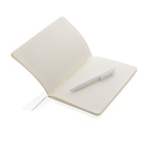 Antimicrobial A5 softcover notebook and pen set