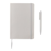 Antimicrobial A5 softcover notebook and pen set