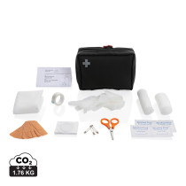 RCS perdirbtas nubuck PU pouch  first aid rinkinys