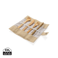 Reusable bamboo travel...
