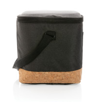 Impact AWAREâ„¢ XL RPET two tone cooler bag with cork detail