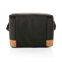 Impact AWAREâ„¢ XL RPET two tone cooler bag with cork detail