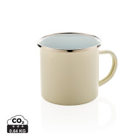 Vintažinis "Enamel" puodelis