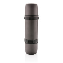 Vacuum flask with 2 cups