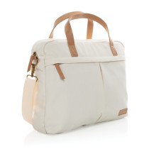 Impact AWAREâ„¢ 16 oz. recycled canvas laptop bag