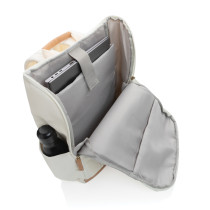 Impact AWAREâ„¢ 16 oz. recycled canvas 15" laptop backpack