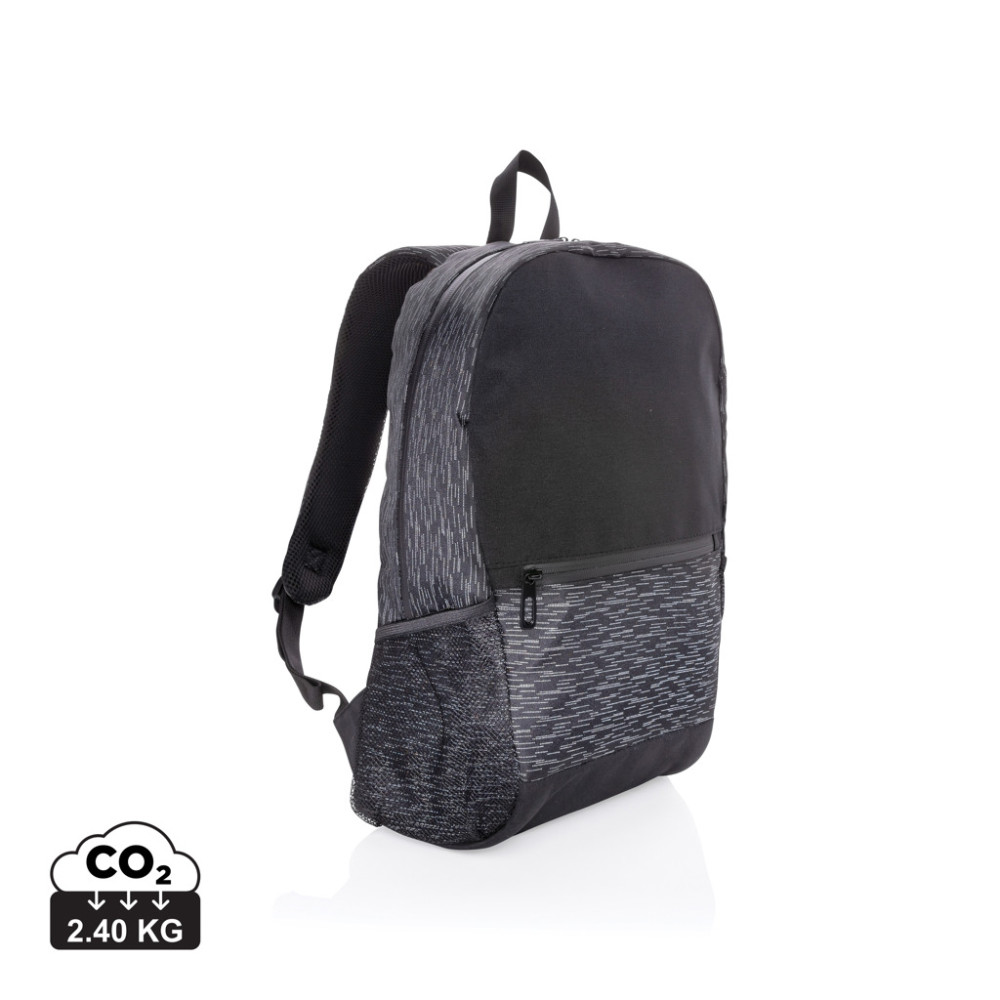 AWAREâ„¢ RPET Reflective laptop backpack