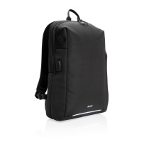 Swiss Peak AWAREâ„¢ RFID and USB A laptop backpack