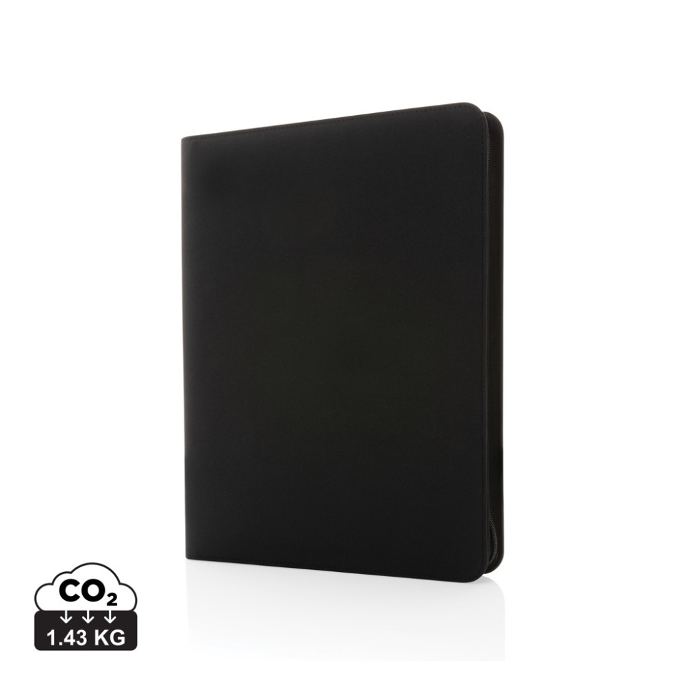 Impact Awareâ„¢ deluxe 300D tech portfolio with zipper