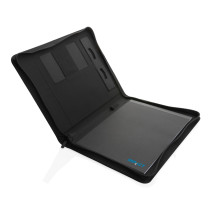 Impact Awareâ„¢ deluxe 300D tech portfolio with zipper