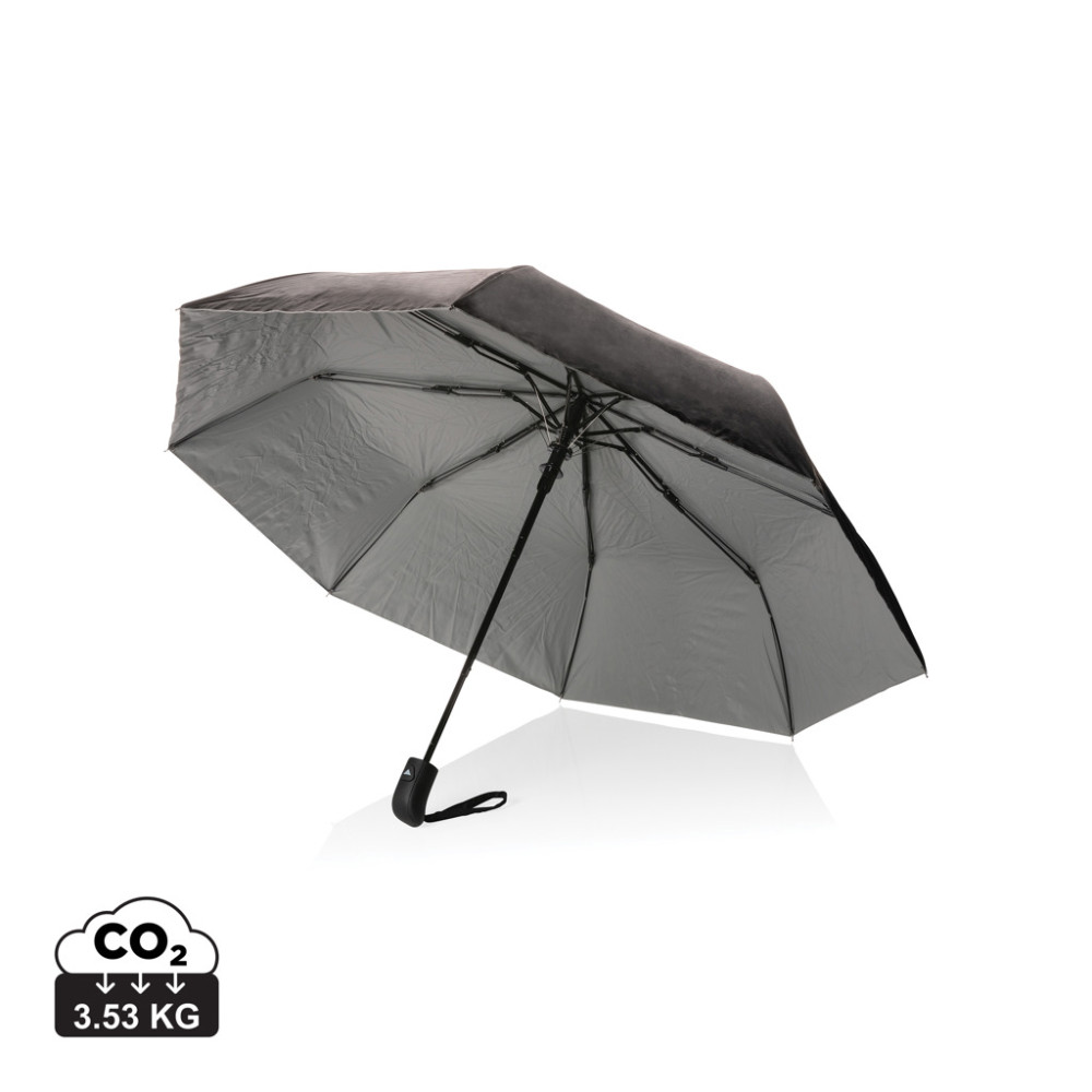 21" Impact AWAREâ„¢ RPET 190T Pongee dual colour mini umbrella