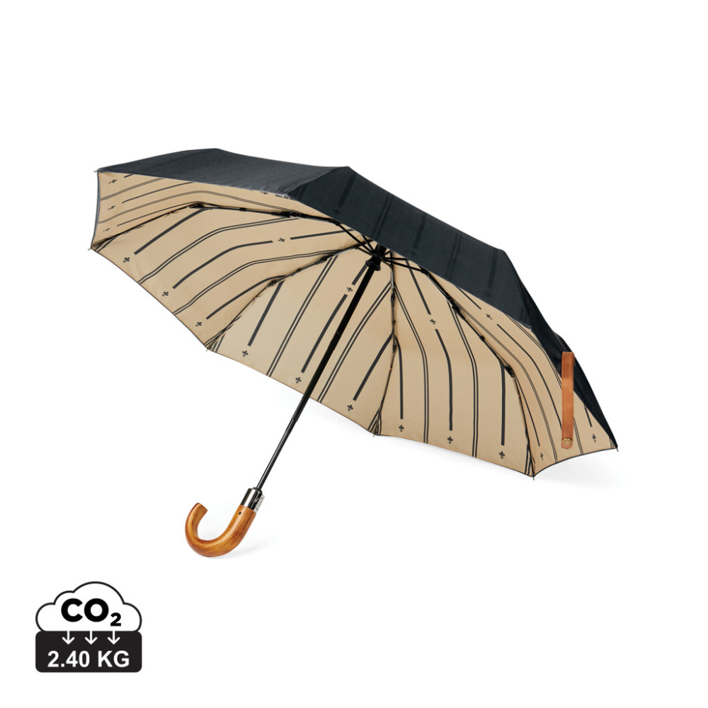 VINGA Bosler AWAREâ„¢ recycled pet 21" foldable umbrella