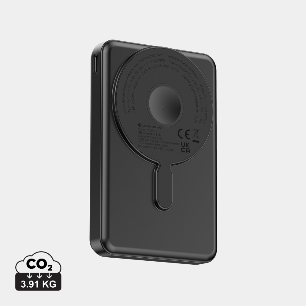 Urban Vitamin Delano 5 viename magnetinė išorinė baterija su belaidžiu įkrovimu